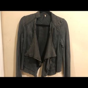 Lightweight Gray Free People Jacket